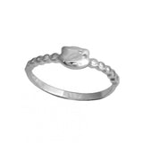 Inel Pisicuta din Argint 925 cu Zirconii, marimea 54 - vivimall.ro