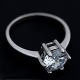 Inel tip logodna din Argint 925 cu Zirconiu, marimea 51