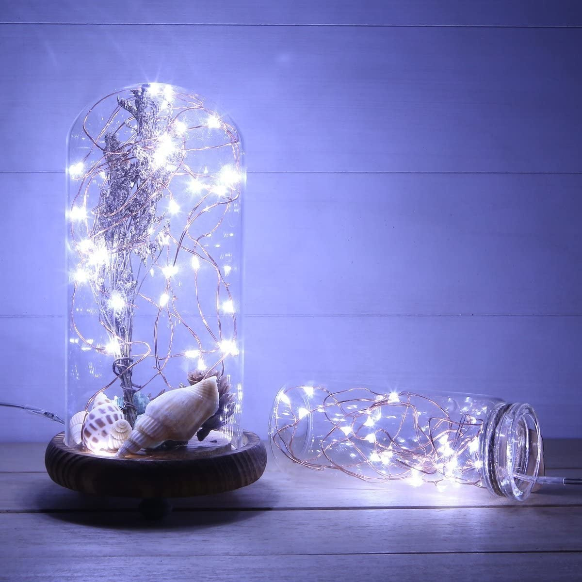 Instalatie Craciun Tip Turturi, 10 M, Ip44, 286 Led-Uri, Rece, 8 Jocuri De Lumini, Telecomanda Inclusa, Interconectabila, Prelungitor 3 M Inclus, Fir Cupru, Interior/Exterior