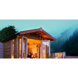 Instalatie Craciun, 10 m, 50 Led-uri ,Liniara, Alb cald, 8 jocuri de lumini, Transformator cu telecomanda, Interconectabila, Prelungitor 5 m inclus, Fir Verde, Vivimall - vivimall.ro