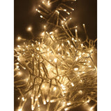 Instalatie Craciun, 190 m, 4560 Led-uri ,Franjuri, Alb cald, Flash, Alimentator, Interconectabila, Fir Transparent Cauciucat, 220v, Vivimall - vivimall.ro