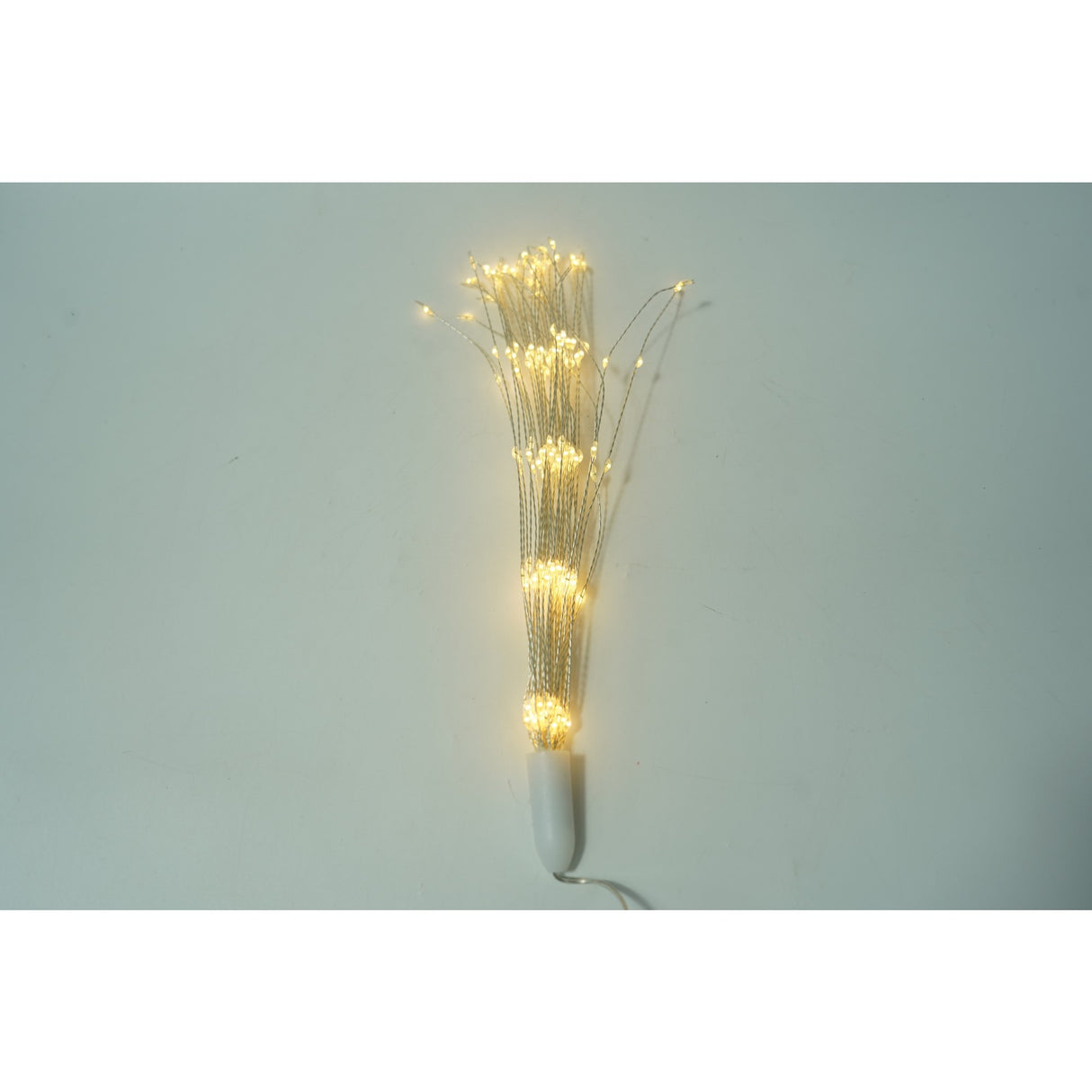 Instalatie Craciun, Vivimall, 200 LED-uri, Telecomanda 8 functii, Incarcare Solara, Explozie Fireworks, Fir Cupru, interior/exterior, Alb Cald - vivimall.ro