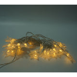 Instalatie Craciun, 3 M,20 de LED-uri, alb-cald, model cu stelute, liniara, cu baterie, interior/exterior, Flippy - vivimall.ro