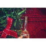 Instalatie Craciun, Liniara, 3 metri, Baterii, 30 LED-uri, Alb Cald, Fir Cupru, Interior/Exterior, Vivimall - vivimall.ro