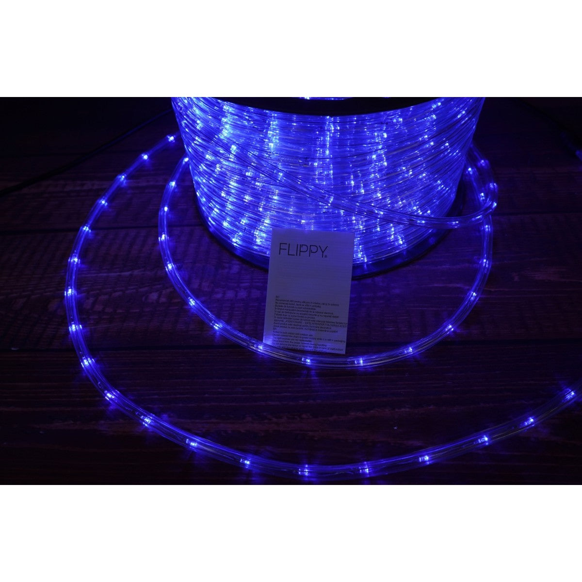 Instalatie Craciun, 48 M, 1152 Led-Uri, Furtun Luminos, Transformator, Sectionabila, 220 V