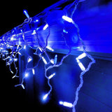 Instalatie Craciun, 5 M, 143 Led-Uri,Franjuri, Flash, Transformator, Interconectabila, Prelungitor 5 M Inclus, Fir Negru