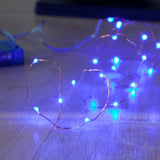 Instalatie Craciun, 50 m, 500 Led-uri, Albastru, Alb Cald, 8 jocuri de lumini, Transformator, Interconectabila, Prelungitor 5 m inclus, Fir Cupru, Vivimall - vivimall.ro