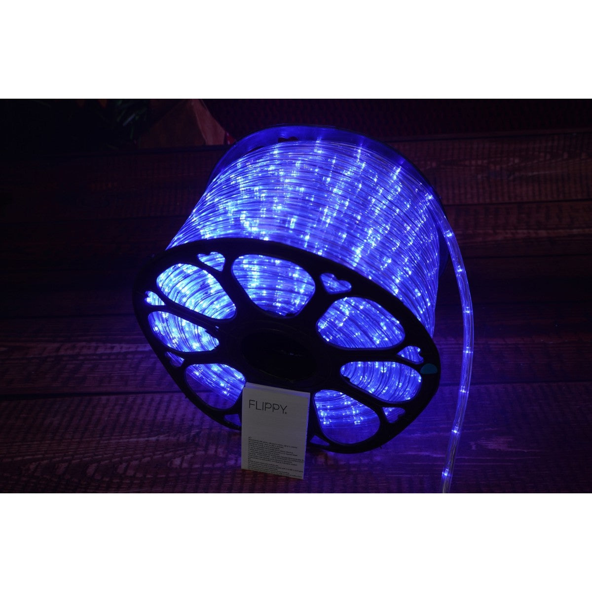 Instalatie Craciun, 54 M, 1296 Led-Uri, Furtun Luminos, Transformator, Sectionabila, 220 V