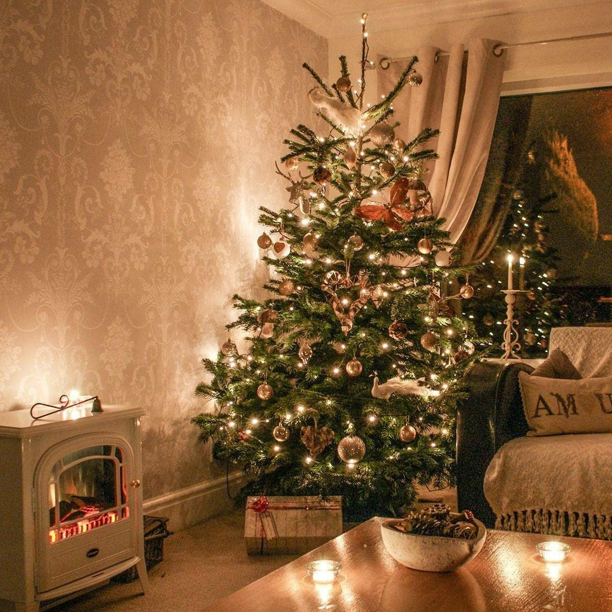 Instalatie Craciun, 60 m, 550 Led-uri ,Liniara, Alb cald, 8 jocuri de lumini, Transformator cu telecomanda, Interconectabila, Prelungitor 5 m inclus, Fir Verde, Vivimall - vivimall.ro