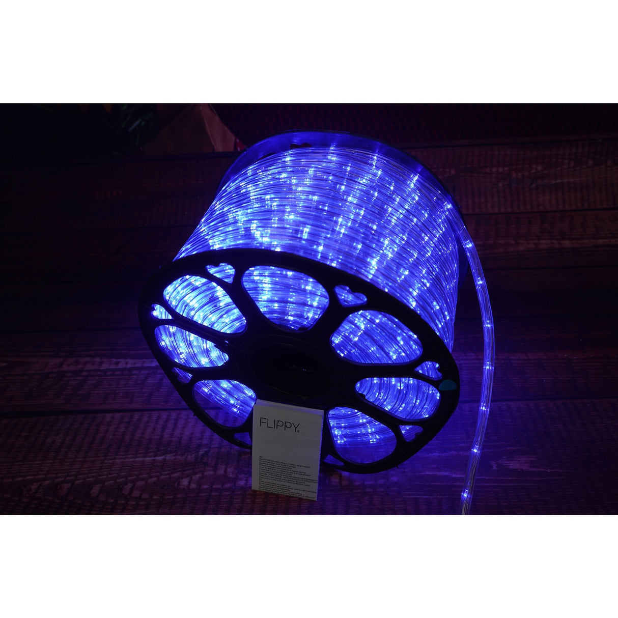 Instalatie Craciun, 72 M, 1728 Led-Uri, Furtun Luminos, Transformator, 8 Jocuri De Lumini, Sectionabila, 220 V