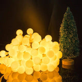 Instalatie Craciun, 6 M, 50 De Led-Uri, Tip Liniara, Cu Baterie, Interior/Exterior - vivimall.ro
