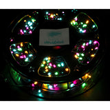 Instalatie Craciun liniara, fir negru, cu transformator, 50m, multicolor, 500 LED-uri, 8 jocuri de lumini, Vivimall - vivimall.ro