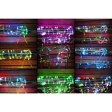 Instalatie de Craciun,10 metri,100 LED-uri,telecomanda 32 de functii,multicolor RGB,USB,tub luminos,interior/exterior,Vivimall - vivimall.ro