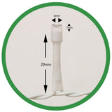 Instalatie De Craciun, Basic, Tip Turturi / Franjuri Cu Flash, 4 M, 132 Led-Uri, Interconectabila