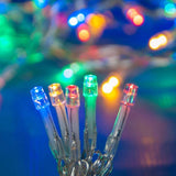 Instalatie De Craciun Cu Baterii Tip Liniar, 2 Jocuri De Lumini, Fir 3 M 30 Led -Uri, Multicolor
