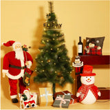 Instalatie de Craciun, Flippy, Tip Liniara, 9 m, 100 LED-uri, Interconectabila, Alb Cald, Fir Verde - vivimall.ro