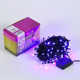 Instalatie De Craciun,, Tip Liniara, Fir Negru, 17 M, 200 Led-Uri, Interconectabila
