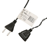 Instalatie de Craciun, Flippy®, Tip Liniara, Fir Negru, 17 m, 200 LED-uri, Interconectabila, Albastru - vivimall.ro