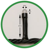 Instalatie De Craciun,, Tip Liniara, Fir Negru, 17 M, 200 Led-Uri, Interconectabila