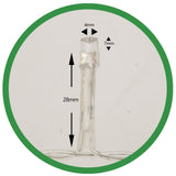 Instalatie de Craciun, Flippy®, Tip Perdea, 2 x 2 m, 240 LED-uri, Interconectabila, Alb Rece - vivimall.ro