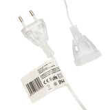 Instalatie de Craciun Flippy® Tip Perdea, 3 x 2 m, 240 LED-uri, Interconectabila, Albastru - vivimall.ro