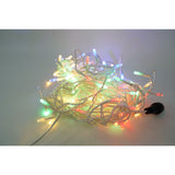 Instalatie de Craciun, Flippy®, Tip Turturi, Sectiune 5 m, 143 LED-uri, 8 Jocuri de Lumini, Fir Alb, Lumina Multicolora, IP44, Interconectabila - vivimall.ro