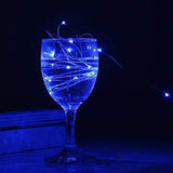 Instalatie de Craciun Liniara, Vivimall®, Tip Liniara, Fir Cupru, 8 Jocuri de Lumini, cu Telecomanda, 10 m, 100 Led-uri, Alimentare USB, 4.5V, Albastru