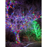 Instalatie De Craciun Liniara Yoto, 22 M, Din Care 1 M Prelungitor 220V, 300 Led, 8 Jocuri De Lumini, Controler, Utilizare Interior/Exterior, Fir Negru - vivimall.ro