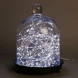 Instalatie Liniara de Craciun, 20 m, 200 Led-uri, Alb Rece, 8 jocuri de lumini, Transformator, Interconectabila, Prelungitor 5 m inclus, Fir Cupru, Vivimall - vivimall.ro