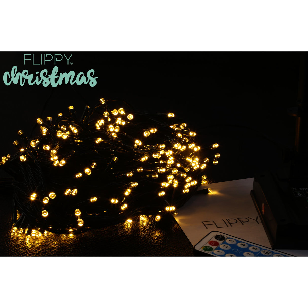 Instalatie luminoasa de Craciun cu LED, 300 LED-uri, 32 metri lungime, 8 programe, interior/exterior, incarcare solara, alb cald, Vivimall - vivimall.ro