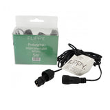 Instalatie Solara Craciun Turturi, IP44, 5 m, 143 Led-uri, Perdea Franjurata, Alb rece, 8 jocuri de lumini, cu Telecomanda, 31V, 250 mAh, Acumulator de 1200 mAh, Exterior, Prelungitor 5 m inclus, Fir Negru, Vivimall - vivimall.ro