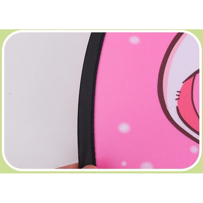 Joc Darts Vivimall pentru Copii, Placa Pliabila 70 cm, 8 Mingii Velcro/Scai Simple, 2 Mingii Luminoase, Model Acadele, Roz - vivimall.ro