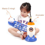 Joc de Baseball Interactiv, Lansator Vivimall, Aruncare Automata, Include Bata si 5 Mingii, 37 x 23 x 16 cm Baza, 59 cm Bata, Multicolor - vivimall.ro