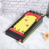 Joc de societate Pinball cu pahare pentru shoturi Vivimall, 40 x 17,7 cm, galben - vivimall.ro