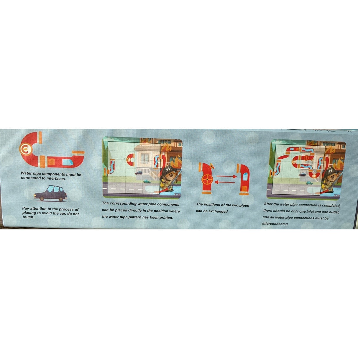 Set educativ 15 nivele pompier copii | SmartFire - vivimall.ro