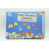 Joc educativ magnetic tip carte, Fancy Magnetic Chartlet, 26 de piese, +3 ani, multicolor - vivimall.ro