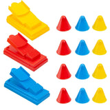 Joc Interactiv pentru Copii, Vivimall, 3 Hats Off, Tabla de Joc, Figurine Palarii, +3 Ani, Multicolor - vivimall.ro