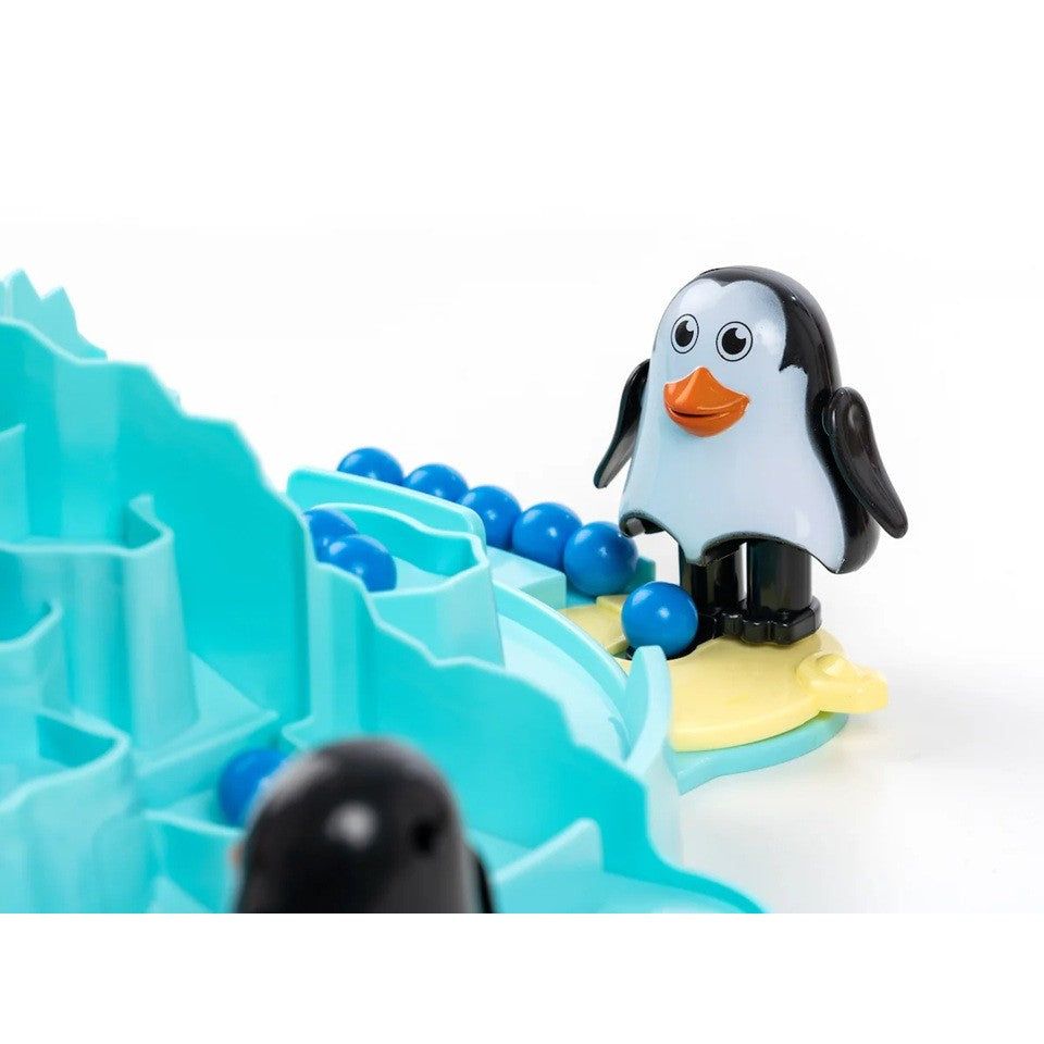 Joc Interactiv pentru Copii, Vivimall, Batalia Pinguinilor, 3 ani+, Tabla de Joc, Figurine Pinguini, Mingi, Multicolor - vivimall.ro