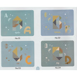 Set educativ tangram magnetic copii | ColorTangram - vivimall.ro