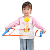 Joc Spikeball, Vivimall, pentru Copii, Joc in 2, pentru Plaja, Parcuri, Interior, 2 Plase, 2 Mingi, Senzorial, Prinderea Mingii, 50x30 cm, Multicolor - vivimall.ro