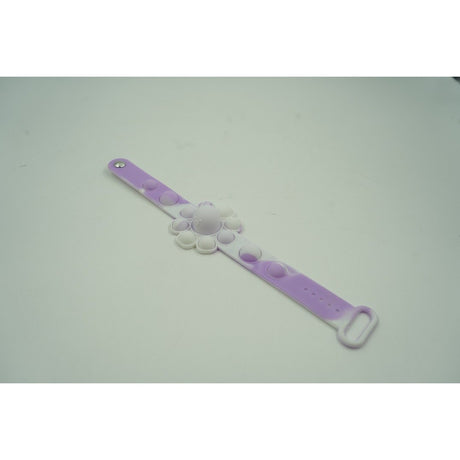 Jucarie Antistres Din Silicon, Bratara Caracatita Reversibila, /Mov