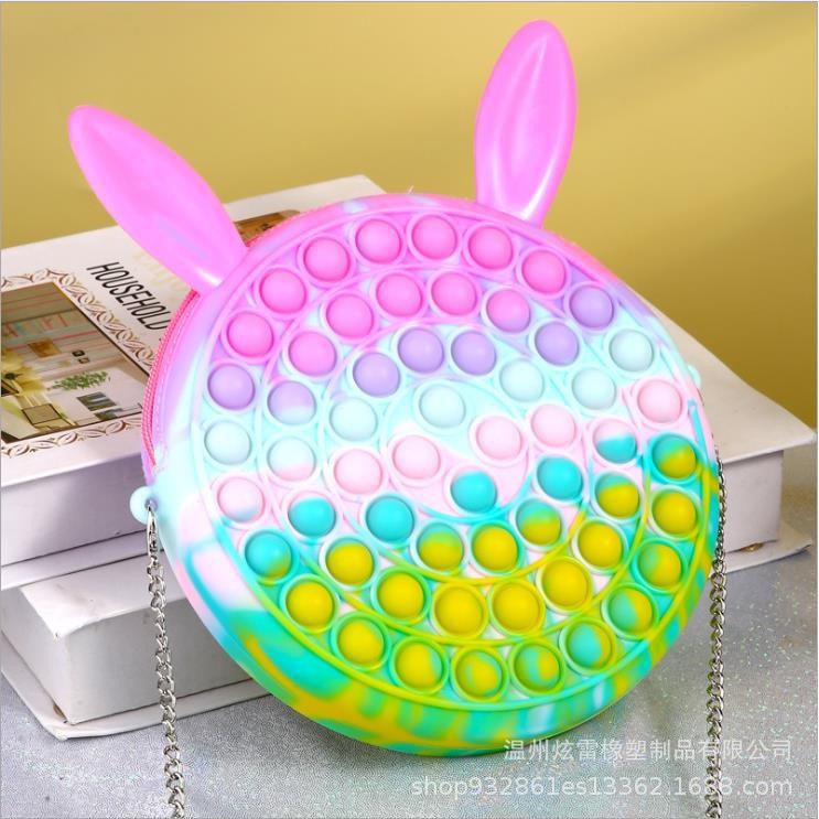 Торбичка за макарони Pop It Bunny 16 см | PopJoy 2