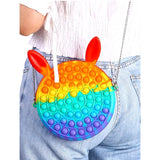 Чанта Pop It Rainbow Bunny | BubbleBag 3