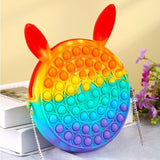 Чанта Pop It Rainbow Bunny | BubbleBag 3