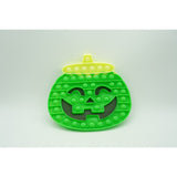 Антистрес силиконова играчка Pop It Now And Flip It, 20 см, Хелоуинска тиква