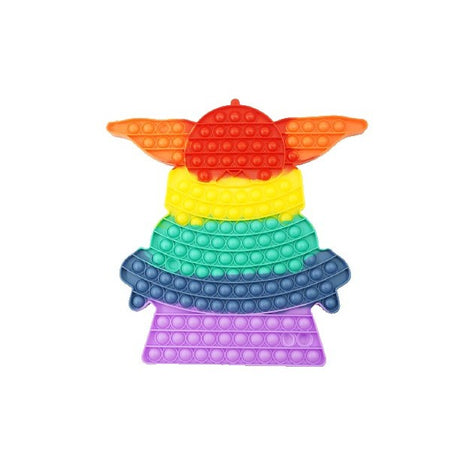 Jucarie Antistres Din Silicon, Pop It Now And Flip It, Baby Yoda, Urias