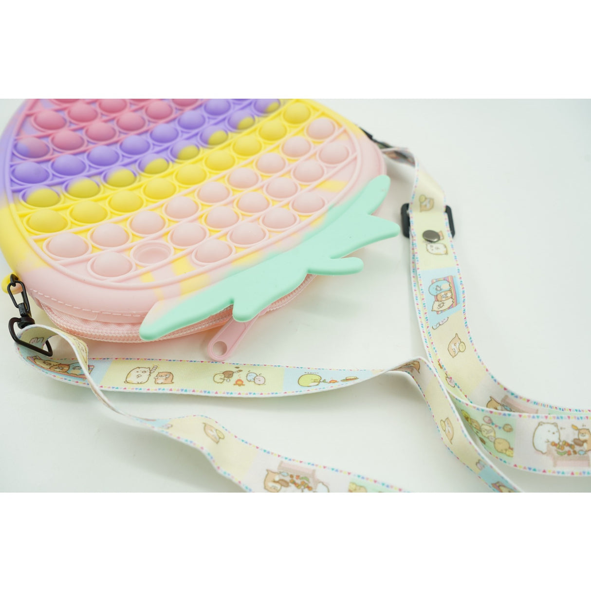 Силиконова антистрес играчка Pop It Now and Flip It, ягода