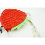 Силиконова антистрес играчка Pop It Now and Flip It, ягода