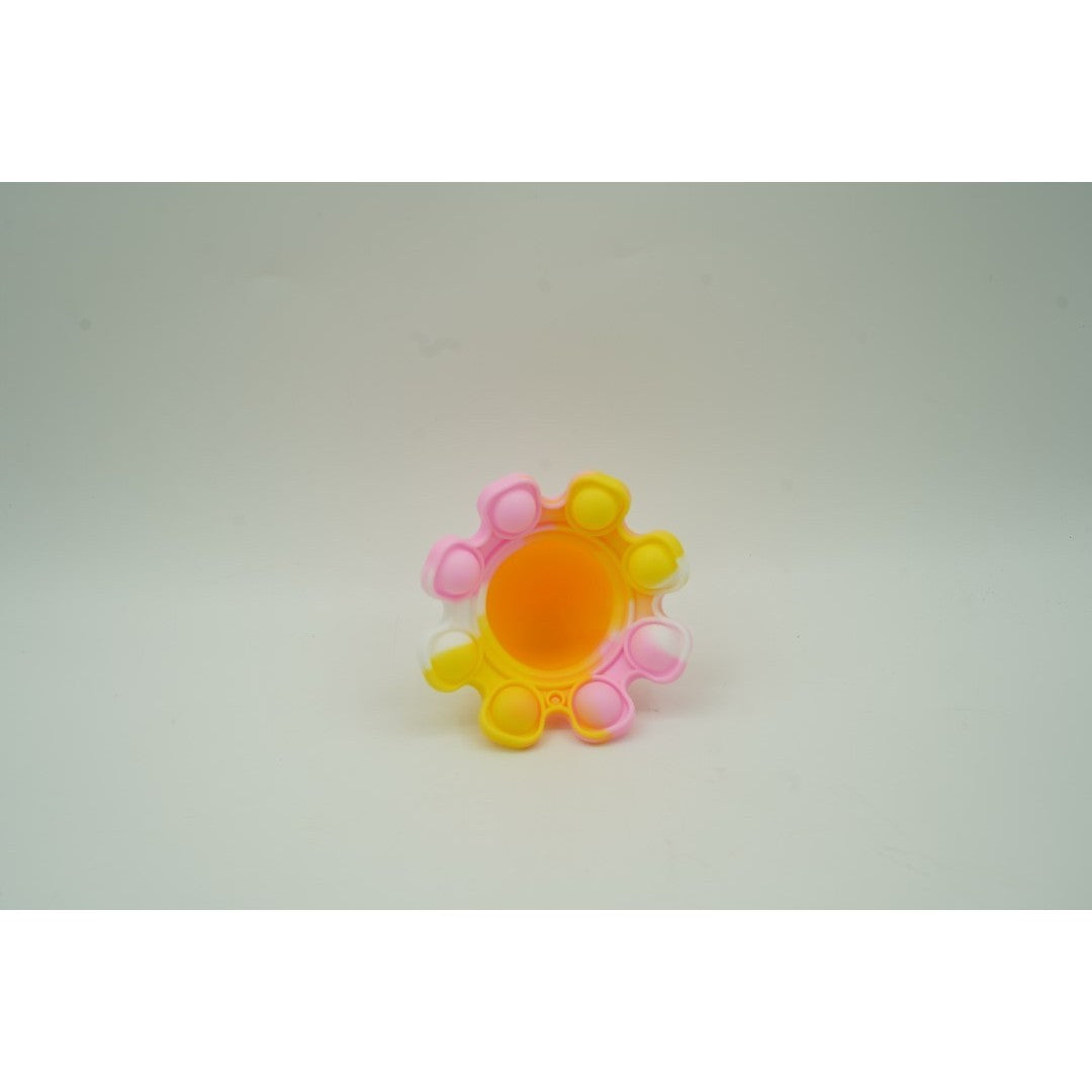 Jucarie antistres din silicon, Vivimall®, Pop It Now and Flip It, Caracatita reversibila, Multicolor, V3 - vivimall.ro