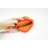 Jucarie antistres din silicon, Flippy, Pop It Now and Flip It, Geanta de umar, Hamburger, Portocaliu - vivimall.ro